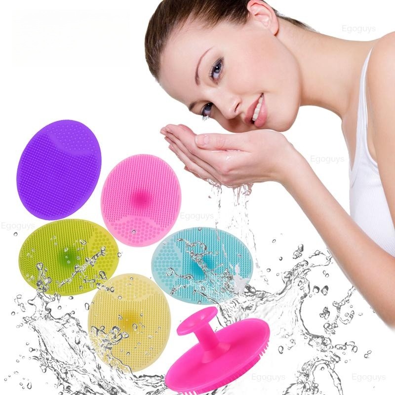 1PC Silicone Cleaning Brush Ge - Silicone Face Scrubber Electric recension och pris