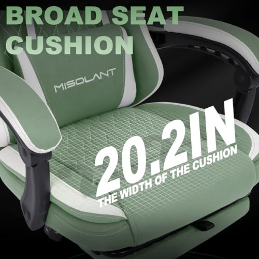 Gaming Chair for Adults, Fabri - Massage recension och pris