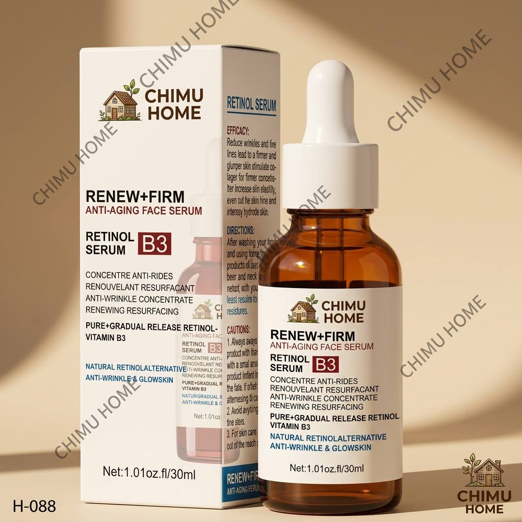 【CHIMU HOME】Retinol B3 Facial  - Hyaluronic Acid Facial Serum recension och pris