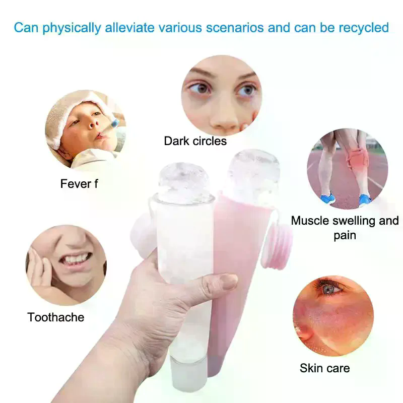 Silicone Cube Tray Shape Ice R - Face Ice Roller Puffiness recension och pris