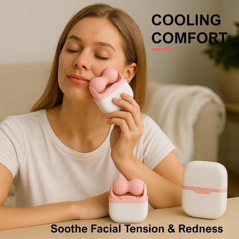 Dual Head Ice Roller for Face  - Face Ice Roller Puffiness recension och pris