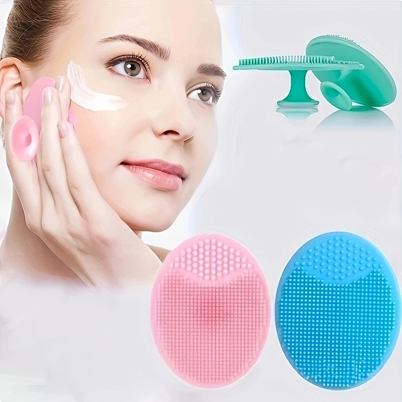 Soft Facial Cleaning Tools Bla - Silicone Face Scrubber Electric recension och pris