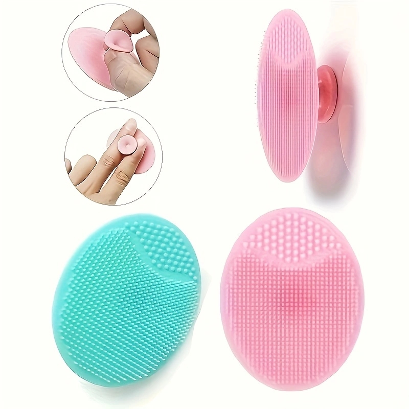 Soft Facial Cleaning Tools Bla - Silicone Face Scrubber Electric recension och pris