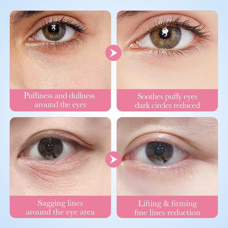 60pcs Sakura Collagen Eye Mask - Collagen Under Eye Patches recension och pris