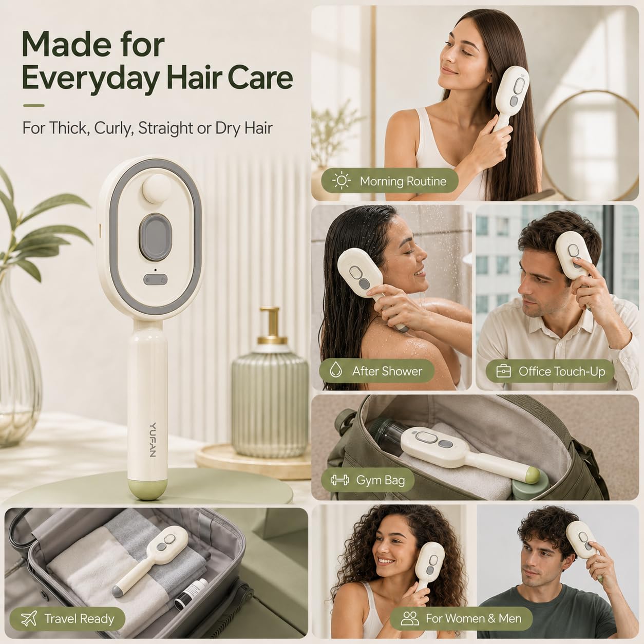 Electric Spray Hair Massage Co - Massage recension och pris