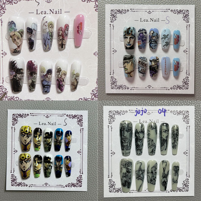 JOJO Nail Art Student Anime Ca - Nail Art recension och pris