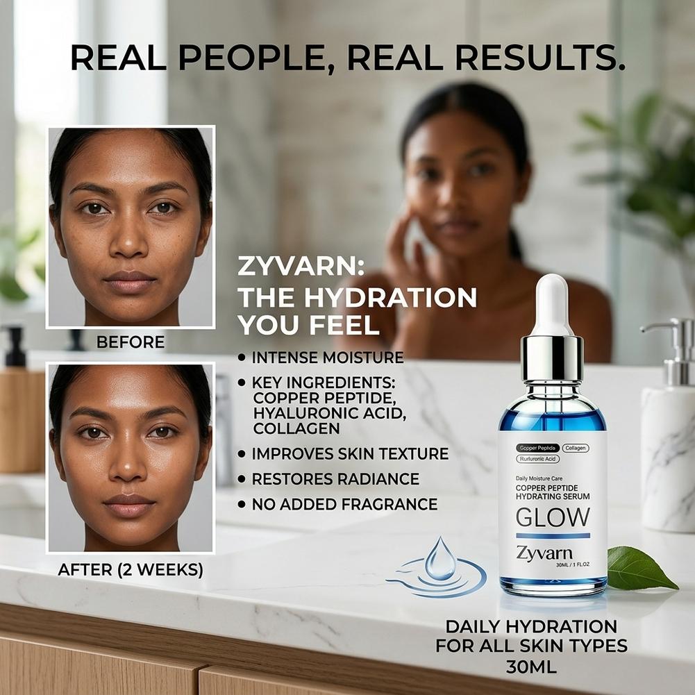 1/2/3/5pcs Copper Peptide Seru - Hyaluronic Acid Facial Serum recension och pris