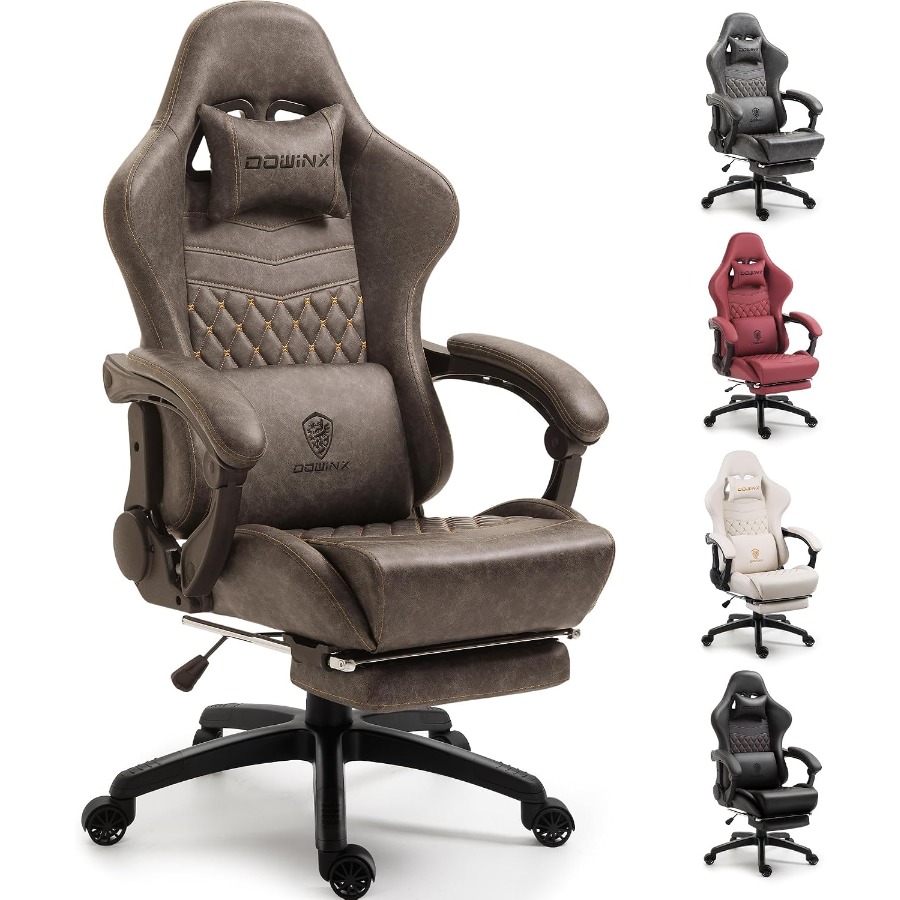 Big Tall Vintage Gaming Chair  - Massage recension och pris