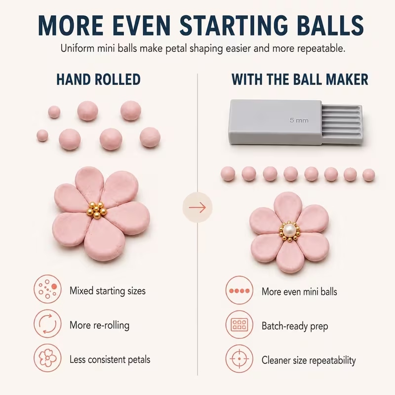 3D Print Clay Gel Ball Maker T - Nail Art recension och pris
