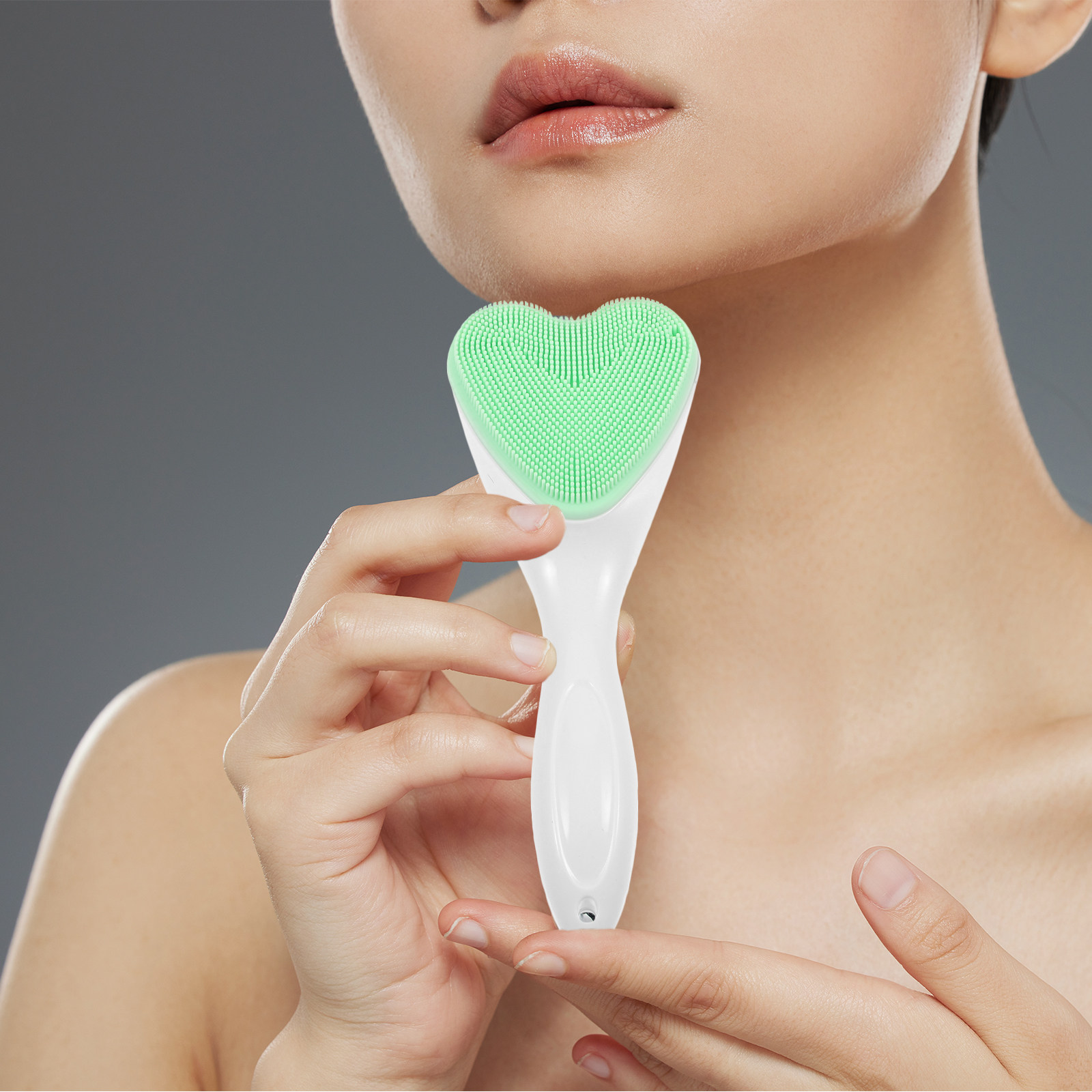 Facial Cleansing Brush Silicon - Silicone Face Scrubber Electric recension och pris