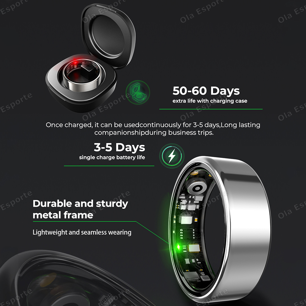 Smart Ring Health Tracker Fitn - Health Monitors recension och pris