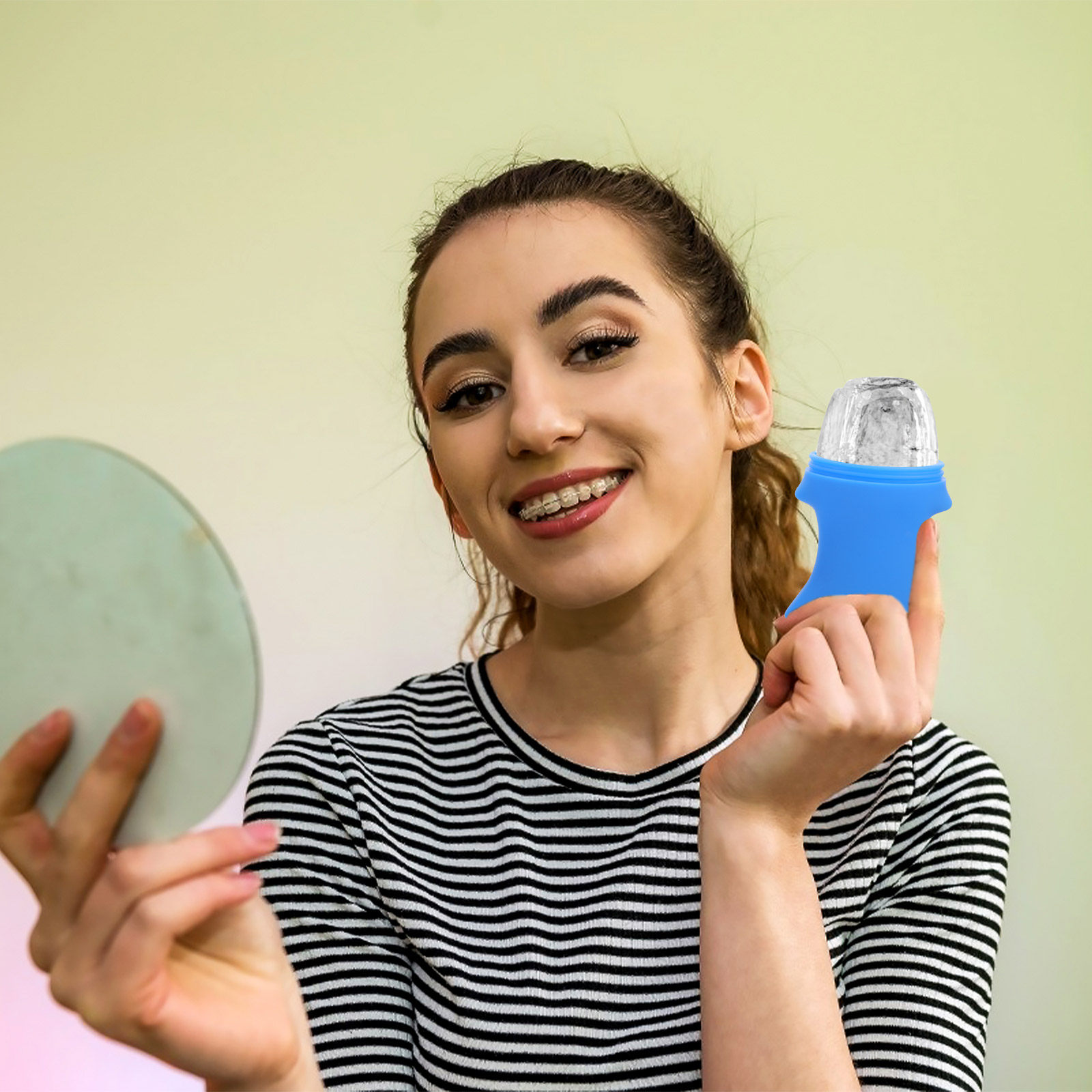 Silicone Facial Ice Roller for - Face Ice Roller Puffiness recension och pris